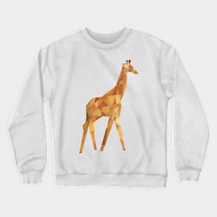 Stained Glass Giraffe Crewneck Sweatshirt